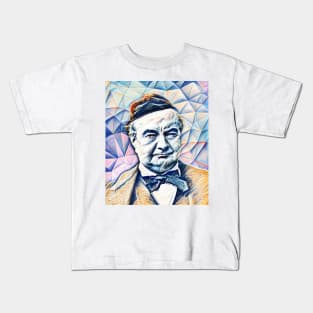 Charles Augustin Sainte-Beuve Portrait | Charles Augustin Sainte-Beuve Artwork 12 Kids T-Shirt